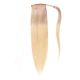 Blond Cendré Ombré Ponytail Cheveux Naturels