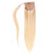 Blond Pâle Ombré Ponytail Cheveux Naturels