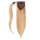 Blond Miel Balayage #4t12/613 Ponytail Cheveux Naturels