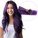 Mauve Nano-Rings Cheveux Naturels