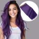 Mauve Fil Invisible Cheveux Synthétiques [VENTE FINALE]
