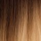 18 pouces Rallonges Cousues Cheveux Naturels Remy Ondulés Brun Foncé à Blond Clair Mélangé #R4T5 10 100g