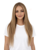 Imogen Brun Beige Miel Perruques En Cheveux Naturels Remy # 6T/6/618 (PRÉCOMMANDE, EXPÉDITION EN 4 À 6 SEMAINES)