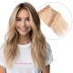 Blond Cendré Fil Invisible Cheveux Naturels