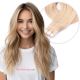 Blond Cendré Bandes Adhésives Cheveux Naturels