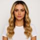 Sarah - Perruque Longue 18 Pouces Cheveux Humains Naturels Remy Hair Blonde Ombrée 