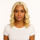 Sofia - Perruque Courte 14 Pouces Cheveux Humains Naturels Remy Hair Blonde