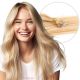 Roux Blond & Blond Platine #27/613 Nano-Rings Cheveux Naturels