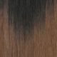 16 pouces Fil Invisible Cheveux Synthétiques Ombré Brun 135g [VENTE FINALE]