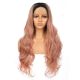 G170731526-v2 - Perruque Longue Cheveux Synthétique Rose [VENTE FINALE]