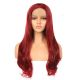G1904785B-v2 - Perruque Longue Cheveux Synthétique Rouge  [VENTE FINALE]