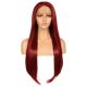 G1904785-v2 - Perruque Longue Cheveux Synthétique Rouge [VENTE FINALE]