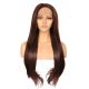G1904839-v2 - Perruque Longue Cheveux Synthétique Brunette [VENTE FINALE]