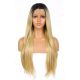 G1904728-v2 - Perruque Longue Cheveux Synthétique Blonde  [VENTE FINALE]