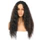 FU1808579-v2 - Perruque Longue Cheveux Synthétique Noire  [VENTE FINALE]