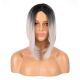 DM1707530-v4 - Perruque Courte Cheveux Synthétique Grise  [VENTE FINALE]