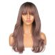 DM2031257-v4 - Perruque Longue Cheveux Synthétique Pastel Mauve Avec Toupet [VENTE FINALE]