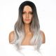 DM2031291-v4 - Perruque Longue Cheveux Synthétique Blond Blanc Ombré  [VENTE FINALE]