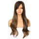 DM2031312-v4 - Perruque Longue Cheveux Synthétique Brunette Ombrée [VENTE FINALE]