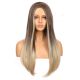 DM2031328-v4 - Perruque Longue Cheveux Synthétique Brunette Blonde Ombrée  [VENTE FINALE]