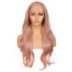 G161117326-v4 - Perruque Longue Cheveux Synthétique Rose Pastel  [VENTE FINALE]