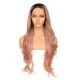 G170731526-v4 - Perruque Longue Cheveux Synthétique Rose Pastel Ombrée [VENTE FINALE]