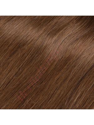 26 pouces Nano-Rings Cheveux Naturels Brun Noisette #6 20g (PRÉCOMMANDE, EXPÉDITION EN 4 À 6 SEMAINES)