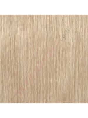 14 pouces Volumateur Avec Toupet Séparation Des Cheveux (Large Couverture), Cheveux Naturels Remy Blond Platine Cendré #603 60g
