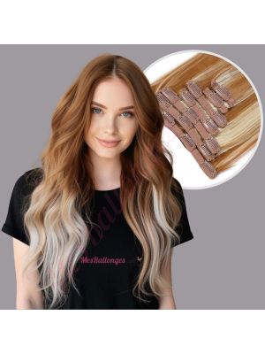 Auburn & Blond À Clips Cheveux Synthétiques [VENTE FINALE]