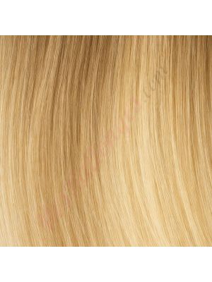 14 pouces Rallonges Fil Invisible Cheveux Européens Blond Clair Froid à Blond Mélangé #B10C 10CT60 110g
