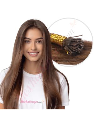 Brun Noisette #6 Kératines Cheveux Naturels