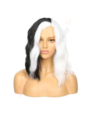 DM2031056-v4 Couleur Split Perruque Courte Cheveux Synthétiques  [VENTE FINALE]