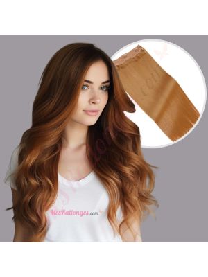Brun Miel #12 Fil Invisible Cheveux Synthétiques [VENTE FINALE]
