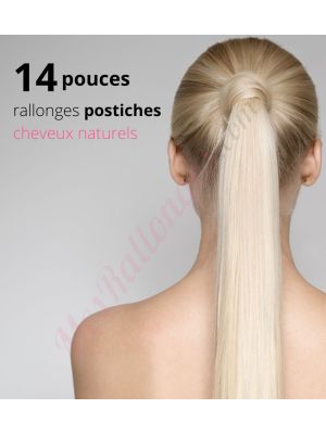 14 Pouces Ponytail Cheveux Naturels