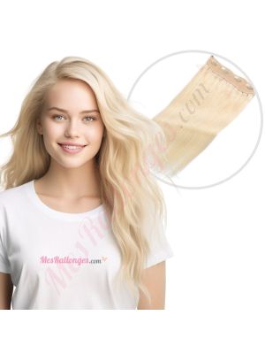 Blond #60 Fil Invisible Cheveux Naturels