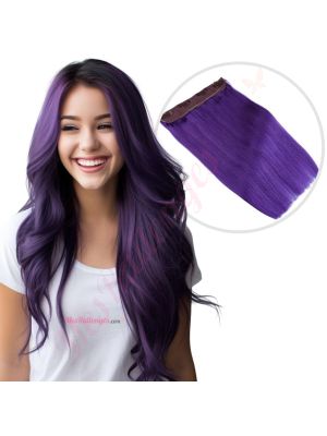 Mauve Fil Invisible Cheveux Naturels