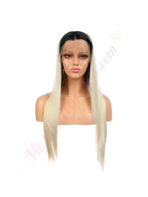 Z1611063 - Perruque Longue Cheveux Synthétique Blonde [Vente Finale]