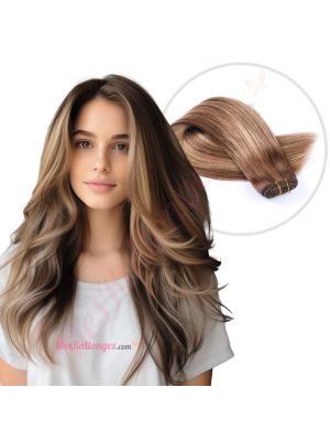 Balayage Ombré Cousues Cheveux Naturels