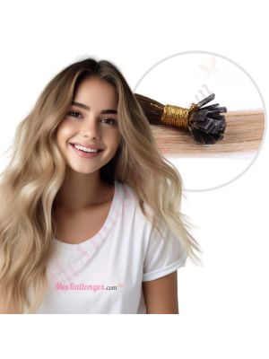 Blond Ombré Kératines Cheveux Naturels