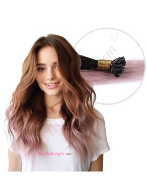 Pastel Ombré Kératines Cheveux Naturels