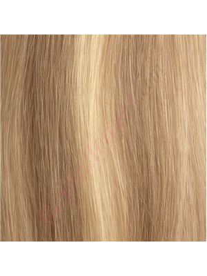 22 pouces Rallonges Bandes Adhésives Cheveux Naturels Remy Ondulés Blond Cendré à Blond Platine Mélangé #P17 613 45g