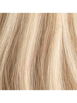 14 pouces À Clips Cheveux Naturels Blond Blanc Glacé P17A   Ice White 85g (PRÉCOMMANDE, EXPÉDITION EN 4 À 6 SEMAINES)