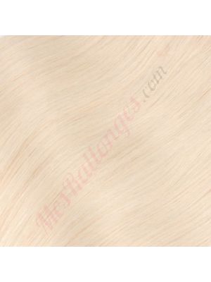 18 pouces Fil Invisible Cheveux Naturels Blond Platinum 85g