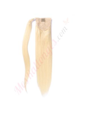 Blond #60 Ponytail Cheveux Naturels