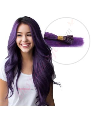 Mauve Kératines Cheveux Naturels
