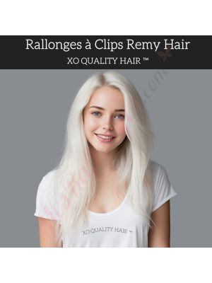 mes rallonges cheveux a clips #1 noir foncé