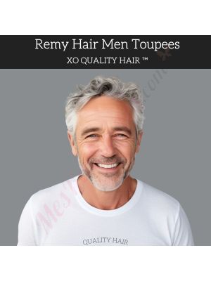 Toupets Pour Hommes dans +20 couleurs, cheveux remy hair de la marque Quality Hair