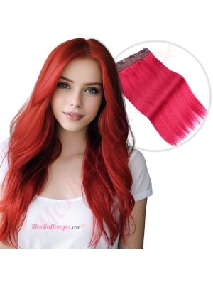Rouge Fil Invisible Cheveux Naturels