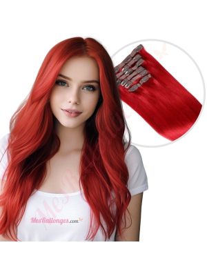Rouge À Clips Cheveux Naturels