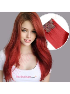 Rouge À Clips Cheveux Synthétiques [VENTE FINALE]